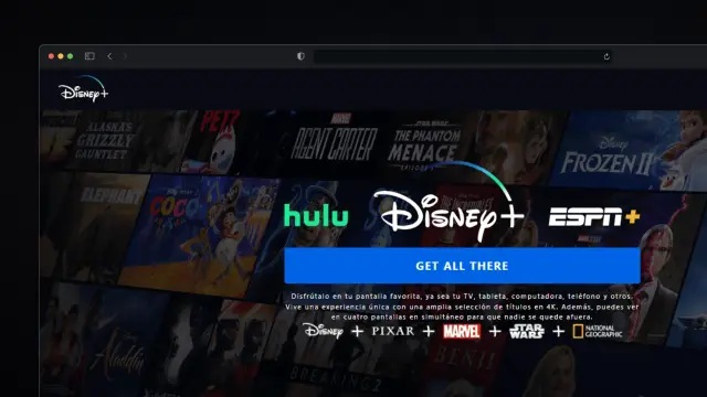 Screenshot of Clone de Disney+